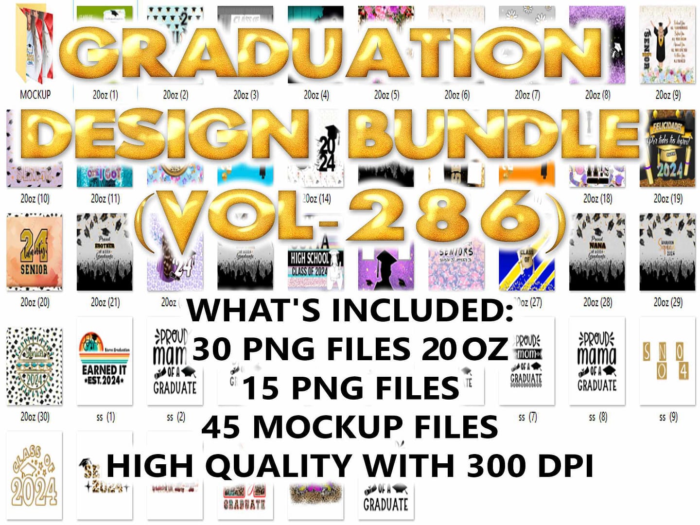 GRADUATION DESIGN BUNDLE (VOL-286)