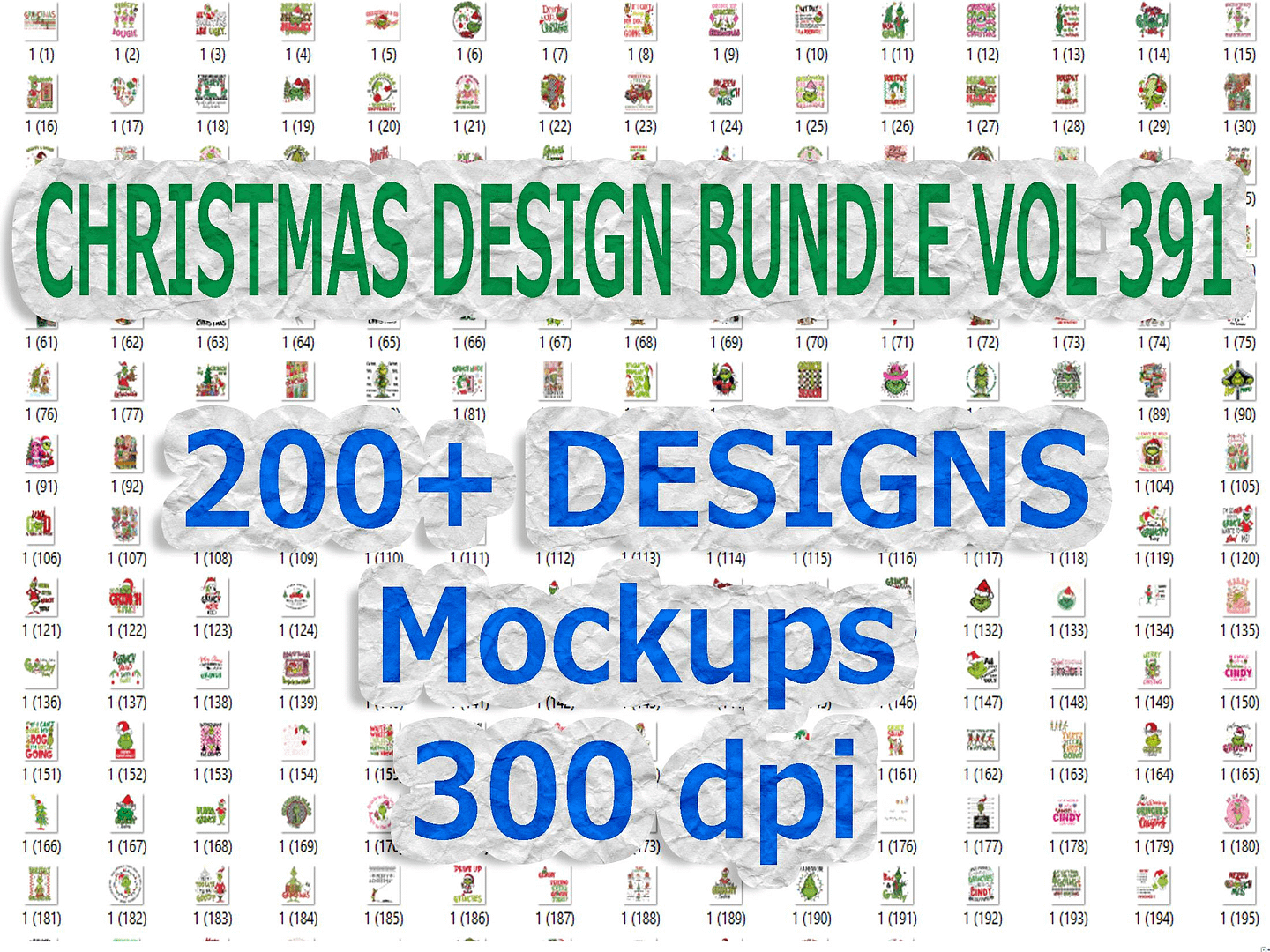 CHRISTMAS DESIGN BUNDLE VOL 391