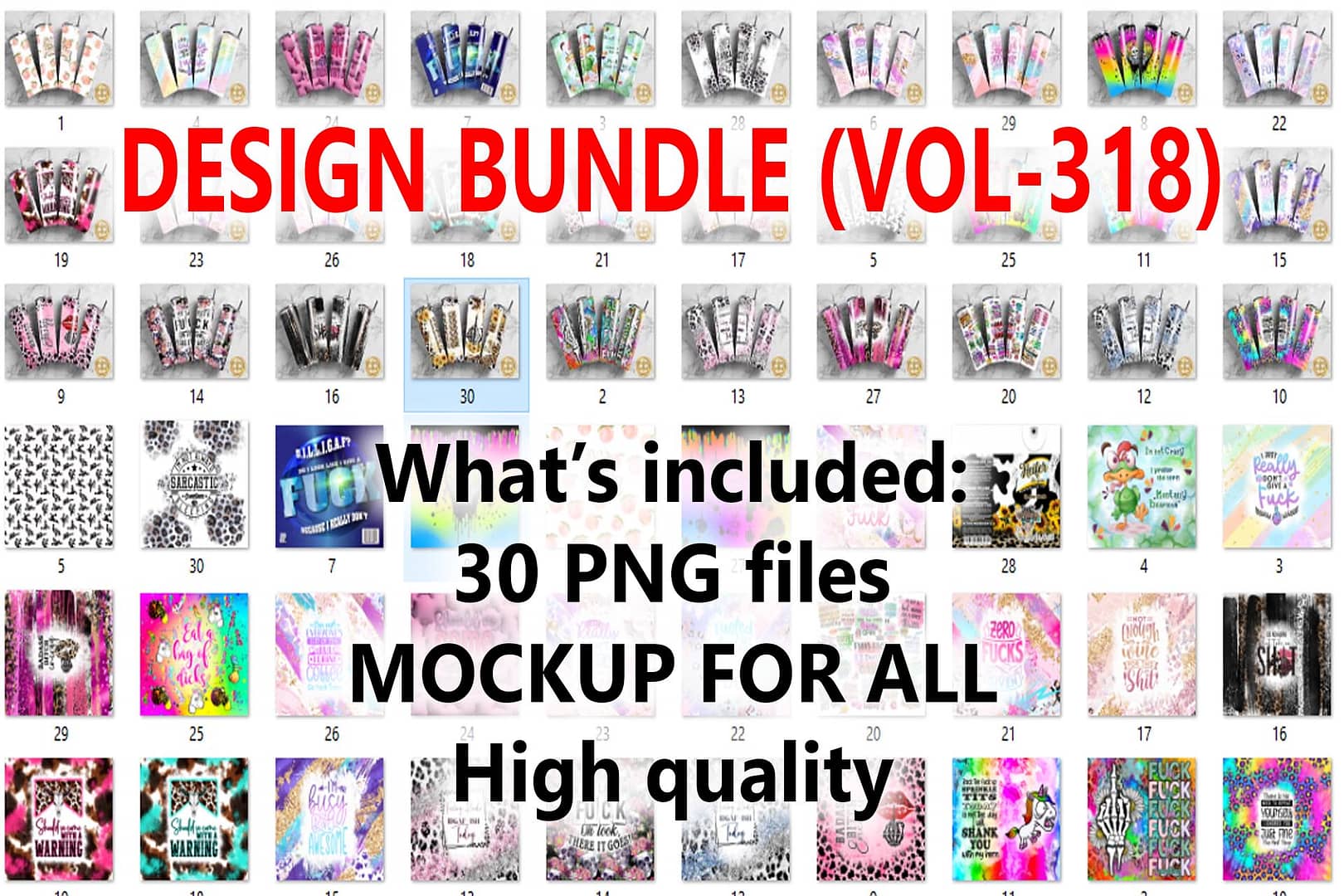 DESIGN BUNDLE (VOL-318)