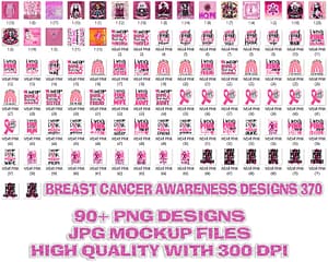 BREAST CANCER AWARENESS DESIGNS 370