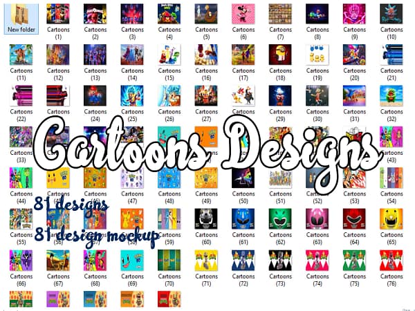 81 designs