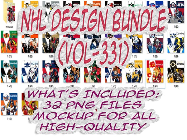 NHL DESIGN BUNDLE (VOL-331)