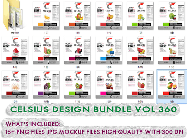 CELSIUS DESIGN BUNDLE VOL 360