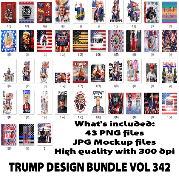 TRUMP DESIGN BUNDLE VOL 342